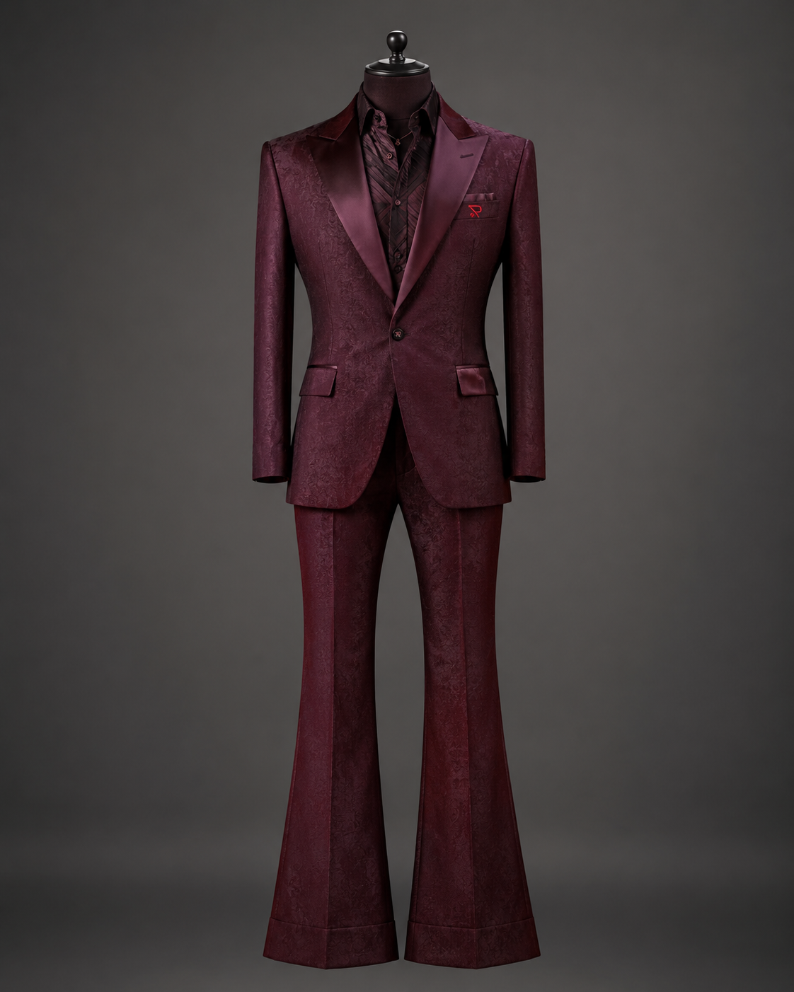 Red Fashion exclusive Gen Z suit